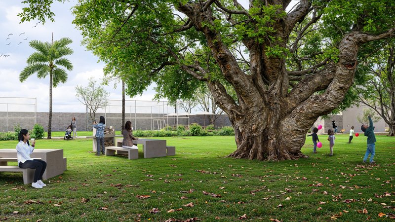 Área de Churrasqueras Palmare Residencial