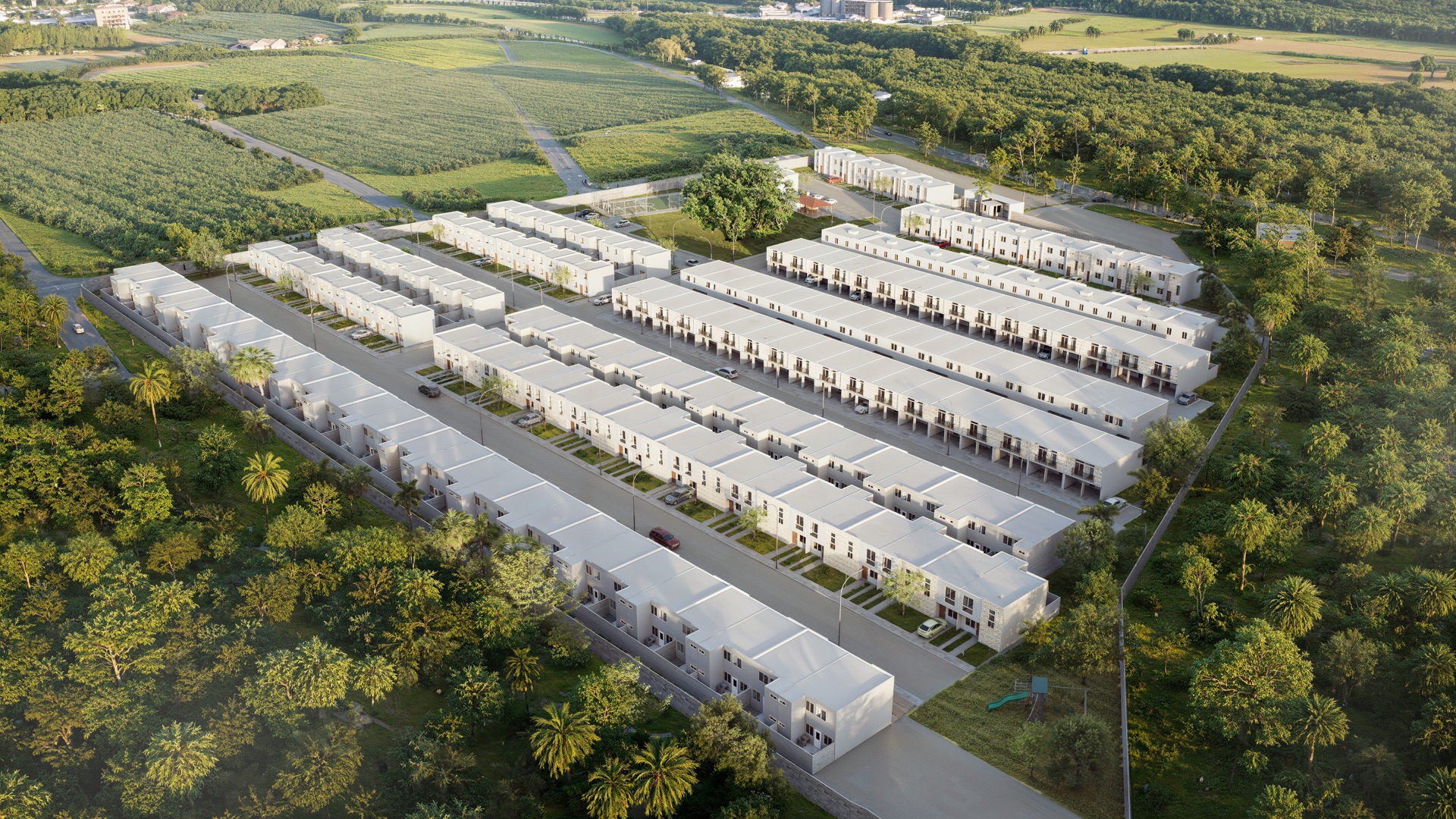 Vista aérea de Palmare Residencial